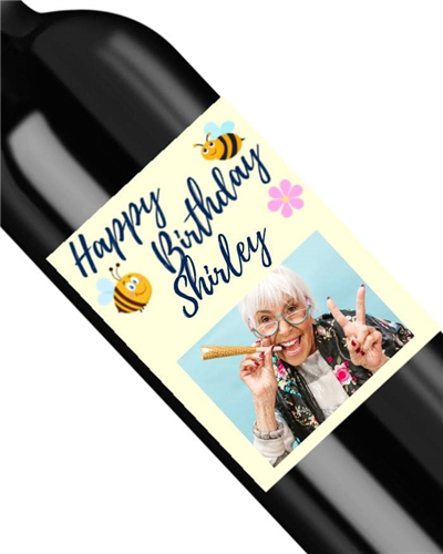 Personalised bottle preview