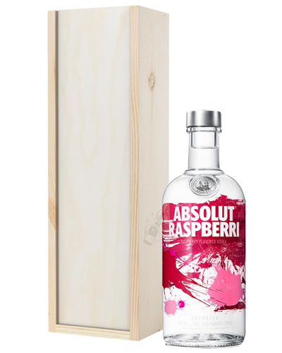 Absolut Raspberry Vodka Gift