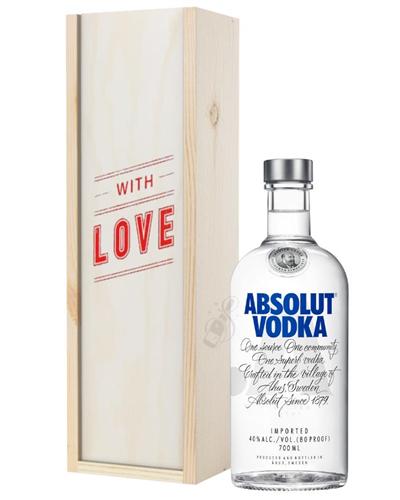 Absolut Vodka Valentines Day Gift