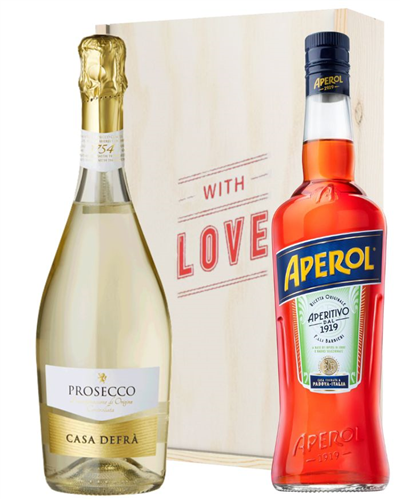 Aperol Spritz With Love Gift Set
