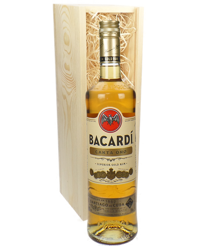 Bacardi Carta Oro Gift