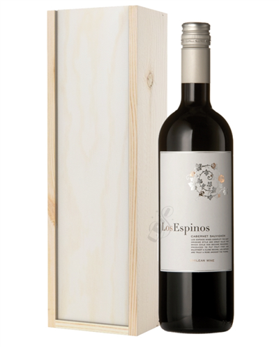 Cabernet Sauvignon Chilean Red Wine Gift in Wooden Box