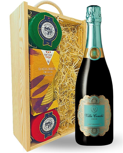 Cava and Cheese Hamper