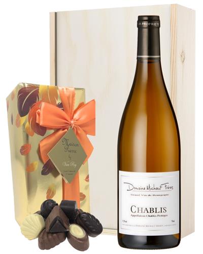 Chablis and Chocolate Gift Set