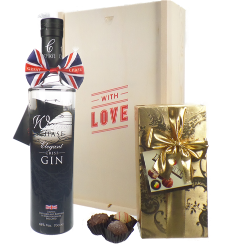 Chase Gin And Chocolates Valentines Gift