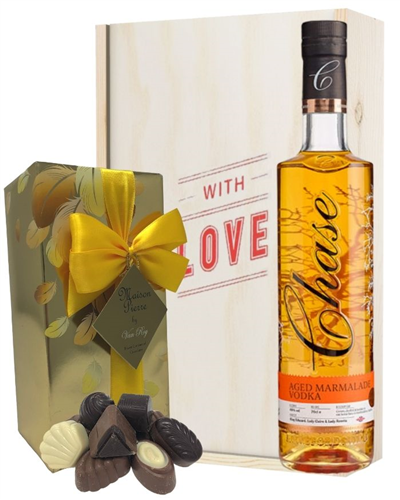 Chase Marmalade Vodka and Chocolates Valentines Gift