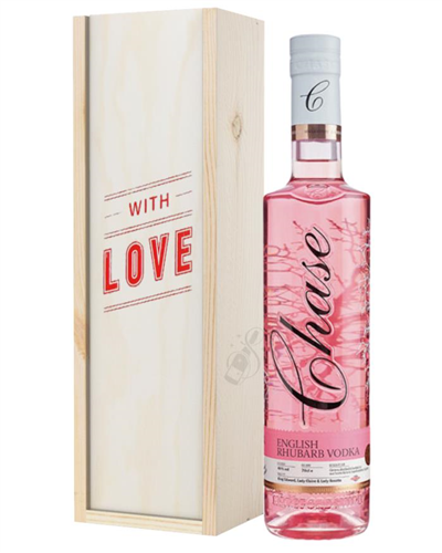 Chase Rhubarb Vodka Valentines Day Gift