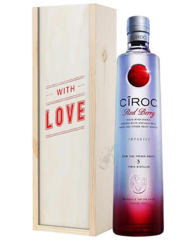 Ciroc Red Berry Vodka Valentines Day Gift