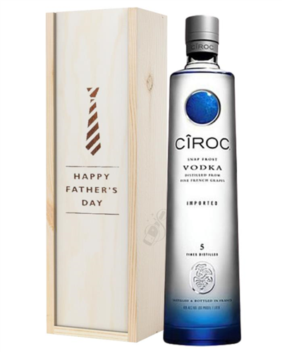 Ciroc Vodka Fathers Day Gift In Wooden Box