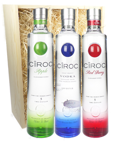 Ciroc Vodka Triple Gift Set