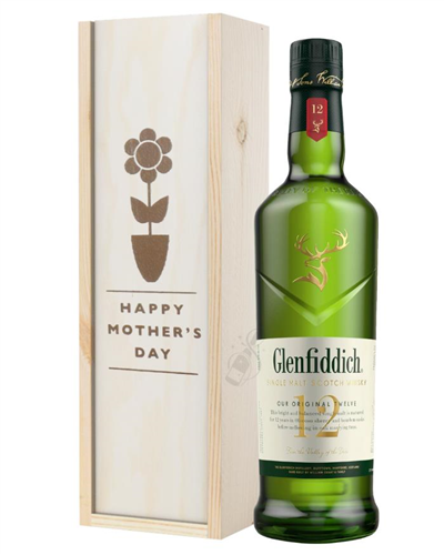 Glenfiddich 12 Year Old Single Malt Whisky Mothers Day Gift