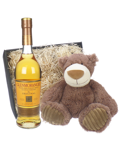 Glenmorangie Original and Teddy Bear Gift Basket
