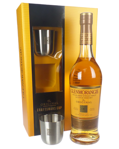 Glenmorangie Original Single Malt Scotch Whisky Craftsmans Cup Gift Set