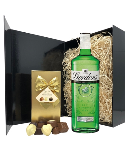 Gin Gift Set - Gin and Chocolates Hamper