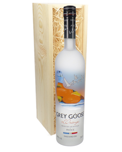 Grey Goose Orange Vodka Gift