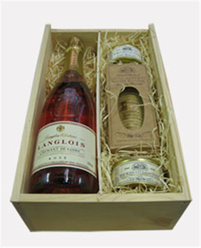 Langlois Rose Sparkling Wine Hamper