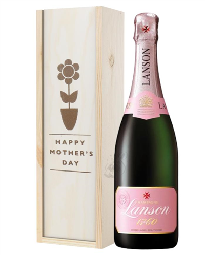 Lanson Rose Champagne Mothers Day Gift