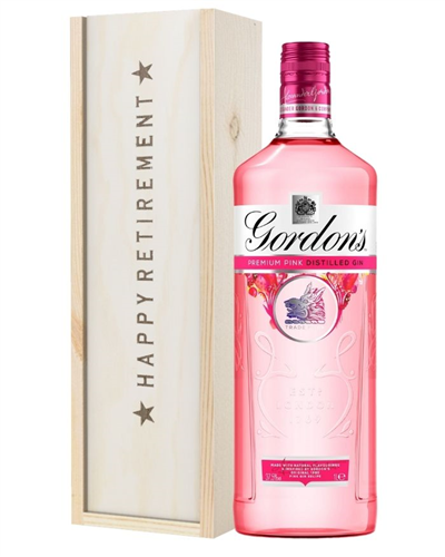 Pink Gin Retirement Gift