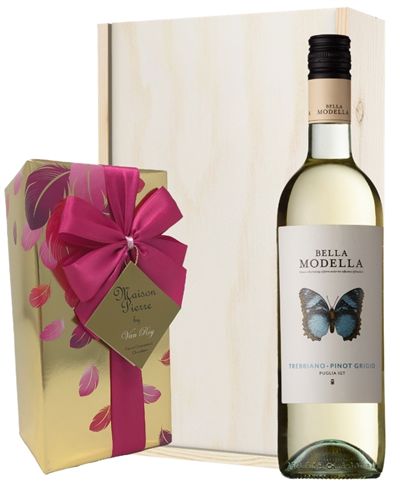 Pinot Grigio and Chocolate Gift Set