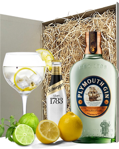 Plymouth Gin And Tonic Gift Set