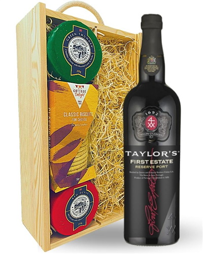 Port and Cheese Hamper