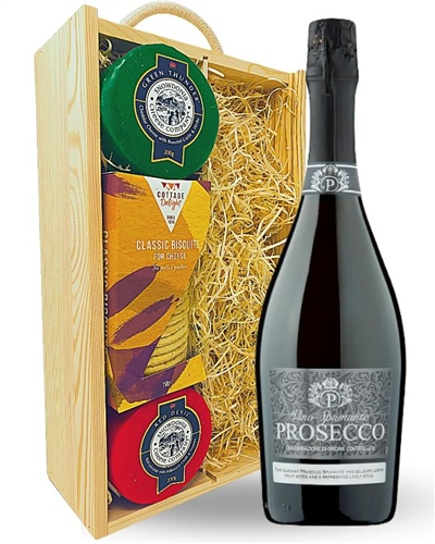 Prosecco and Cheese Hamper