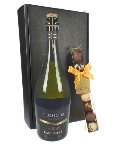 Prosecco and Chocolates Gift Box Frizzante