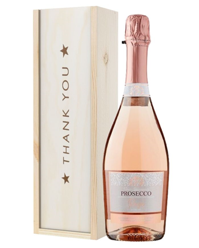 Prosecco Rose Thank You Gift