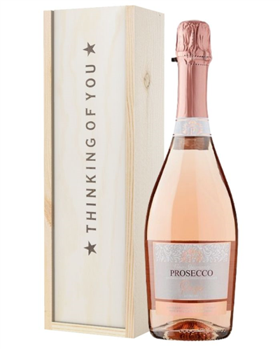 Prosecco Rose Thinking of You Gift
