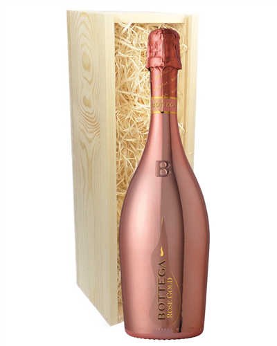 Rose Gold Prosecco Gift