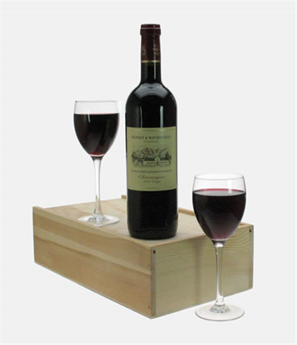 Rupert & Rothschild Classique  Wine and Glasses