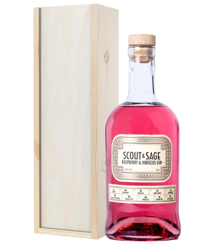 Scout and Sage Raspberry Gin Gift