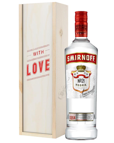 Smirnoff Red Label Vodka Valentines Day Gift