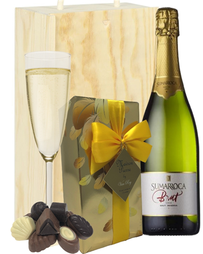 Sumarroca Cava And Belgian Chocolates