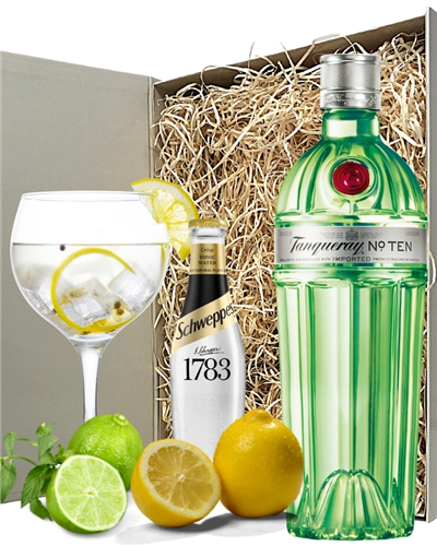 Tanqueray 10 Gin And Tonic Gift Set