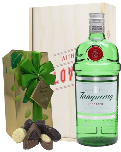 Tanqueray Gin And Chocolates Valentines Gift