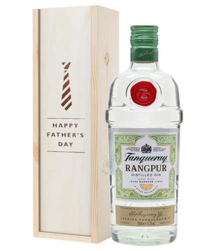 Tanqueray Rangpur Gin Fathers Day Gift In Wooden Box