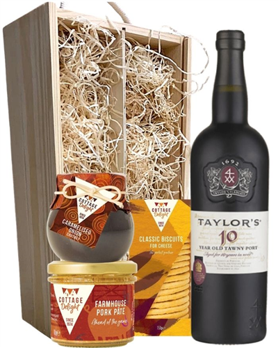 Taylors 10 Year Old Port Hamper