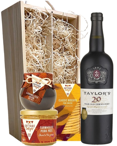 Taylors 20 Year Old Port Hamper