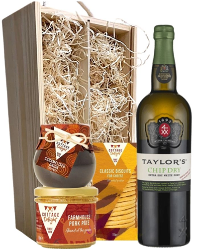 Taylors Chip Dry White Port Hamper