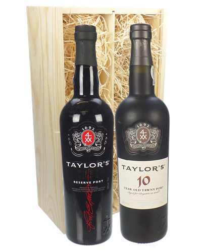 Taylors First Reserve and 10 Year Old Port