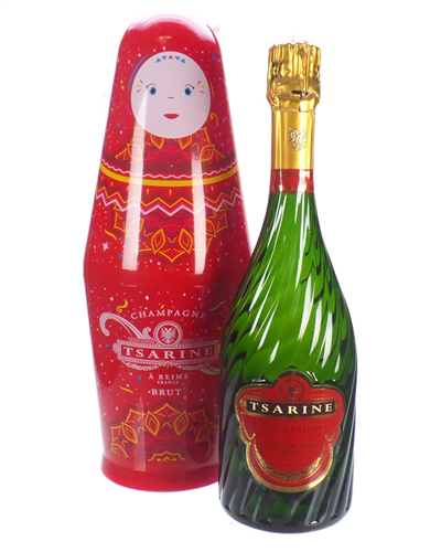 Tsarine Champagne Russian Doll Gift