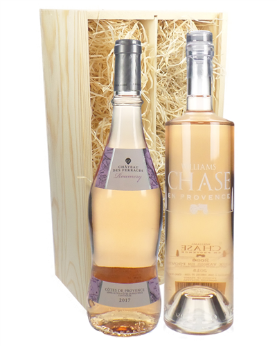 Two Bottle Provence Rose Wine Gift