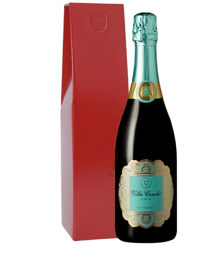 Villa Conchi Cava Sparkling Wine Gift Box