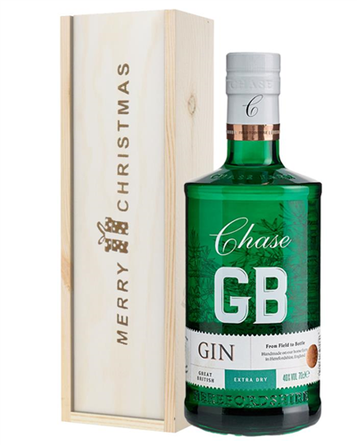 Williams GB Gin Christmas Gift In Wooden Box